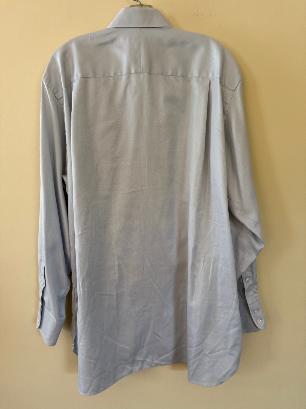John W. Nordstrom Men’s Dress Shirt – Size 16½-35 – Light Blue Textured - Picture 4 of 13